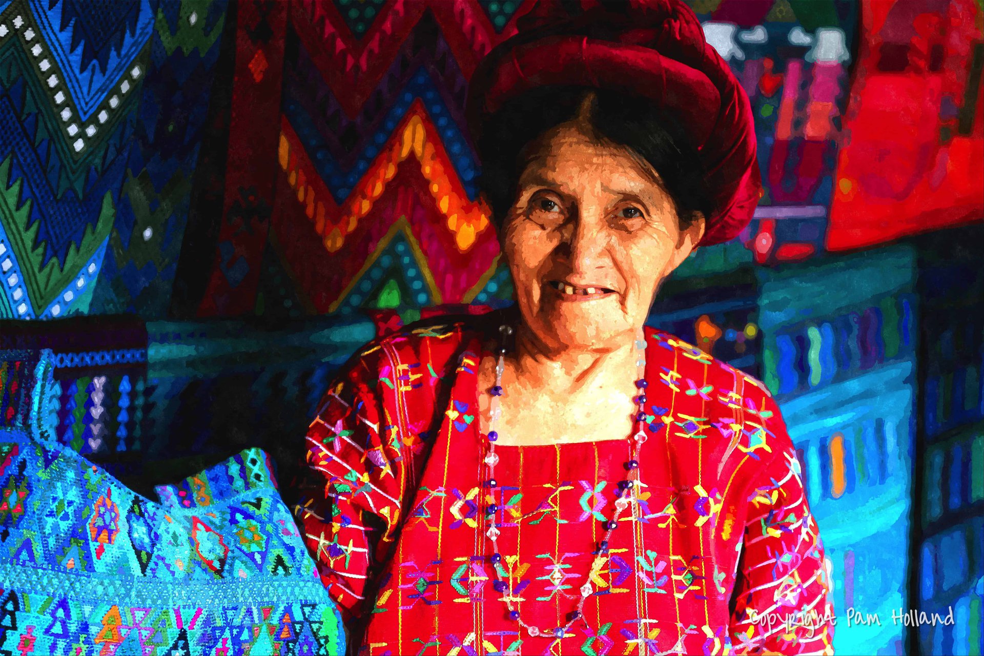 lady quilt